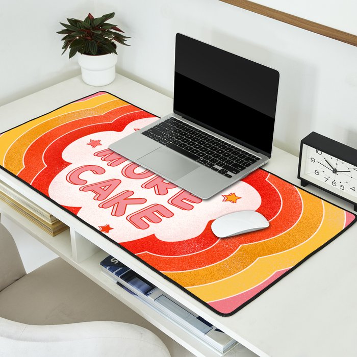 EAT MORE CAKE Desk Mat Gallery Image 2
