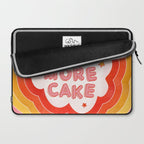 EAT MORE CAKE Laptop Sleeve Gallery Image 2