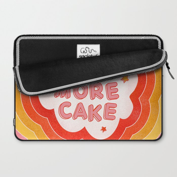 EAT MORE CAKE Laptop Sleeve Gallery Image 2