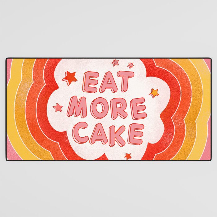 EAT MORE CAKE Desk Mat Gallery Image 3