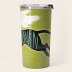 All Dogs Go To Heaven Black Dog Labrador  Travel Mug Gallery Image 2