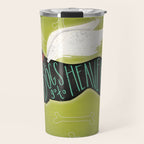 All Dogs Go To Heaven Black Dog Labrador  Travel Mug Gallery Image 1