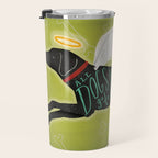 All Dogs Go To Heaven Black Dog Labrador  Travel Mug Gallery Image 3