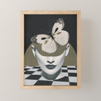 BUTTERFLY Mini Art Print Gallery Image 1