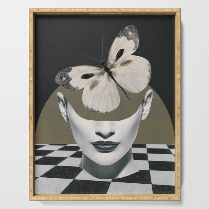 BUTTERFLY Serving Tray Gallery Image 1