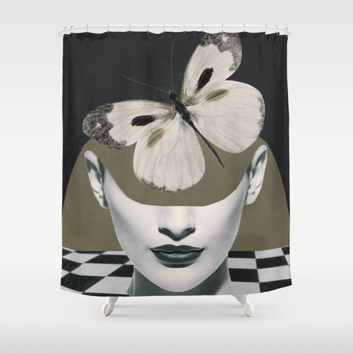 BUTTERFLY Shower Curtain Gallery Image 1