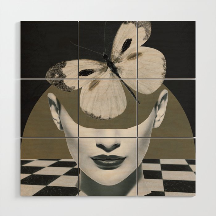 BUTTERFLY Wood Wall Art Gallery Image 1