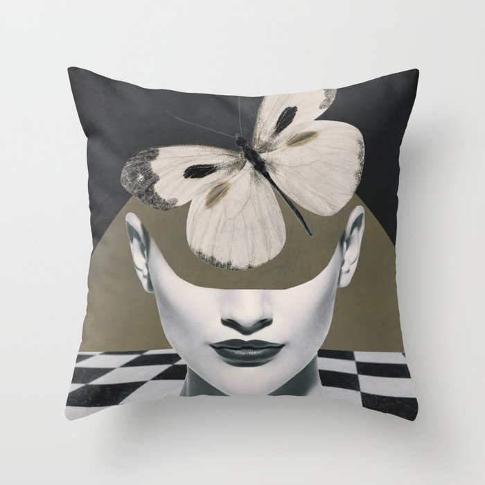 BUTTERFLY Throw Pillow Gallery Image 1
