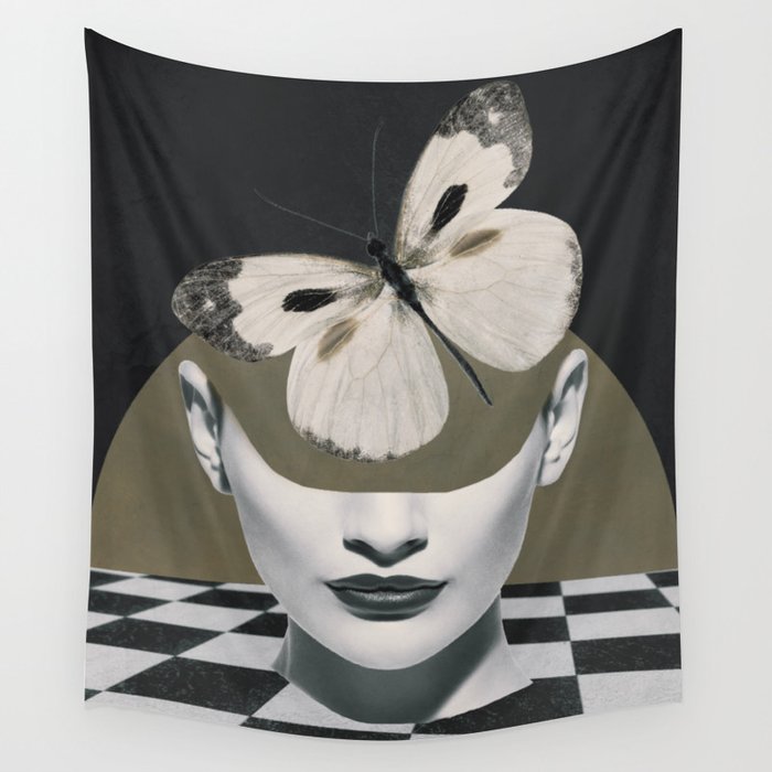 BUTTERFLY Wall Tapestry Gallery Image 1