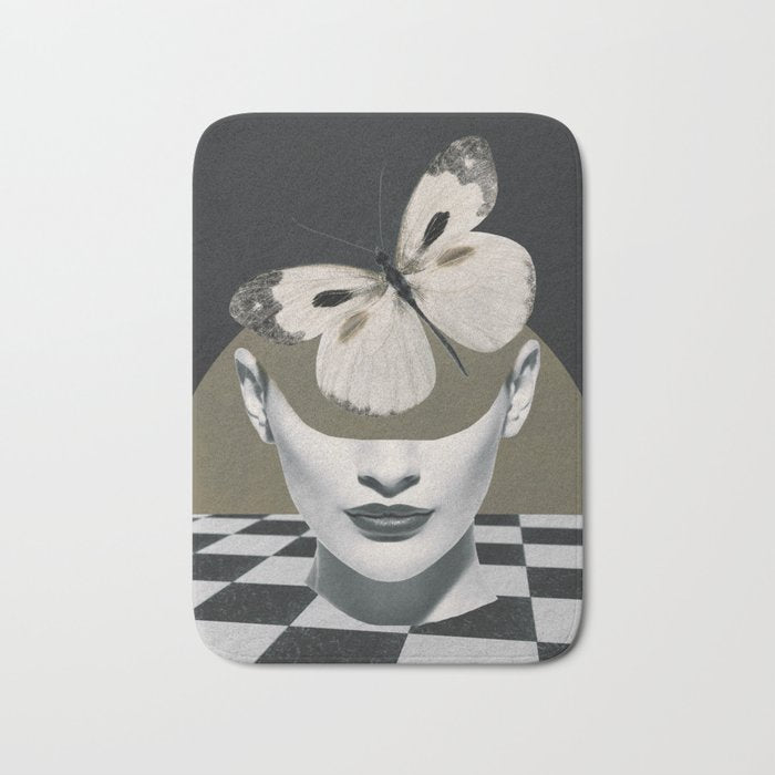 BUTTERFLY Bath Mat Gallery Image 1