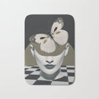 BUTTERFLY Bath Mat Gallery Image 1