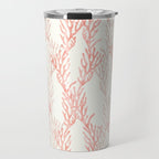 coral - warm pink Travel Mug Gallery Image 1