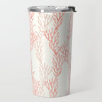 coral - warm pink Travel Mug Gallery Image 2