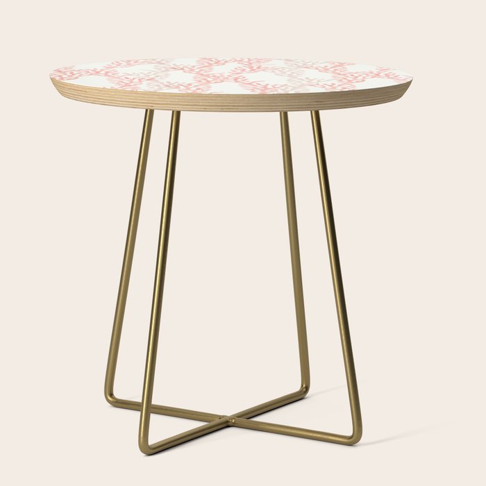 coral - warm pink Side Table Gallery Image 1