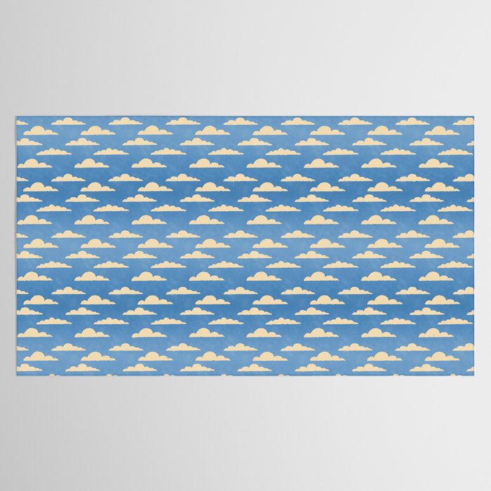 cartoony clouds Tablecloth Gallery Image 2