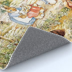 Peter Rabbitâs Neighbourhood by Beatrix Potter Rug Gallery Image 4