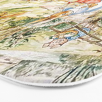 Peter Rabbitâs Neighbourhood by Beatrix Potter Bath Mat Gallery Image 3