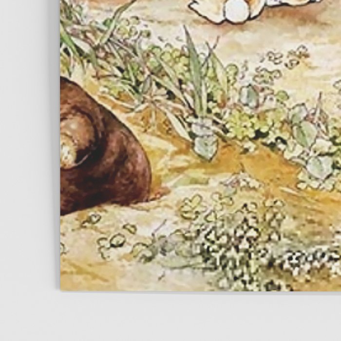 Peter Rabbitâs Neighbourhood by Beatrix Potter Poster Gallery Image 3