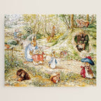 Peter Rabbitâs Neighbourhood by Beatrix Potter Jigsaw Puzzle Gallery Image 1