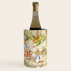 Peter Rabbitâs Neighbourhood by Beatrix Potter Wine Chiller Gallery Image 1