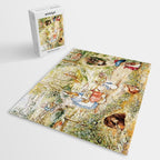 Peter Rabbitâs Neighbourhood by Beatrix Potter Jigsaw Puzzle Gallery Image 2