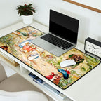 Peter Rabbitâs Neighbourhood by Beatrix Potter Desk Mat Gallery Image 2