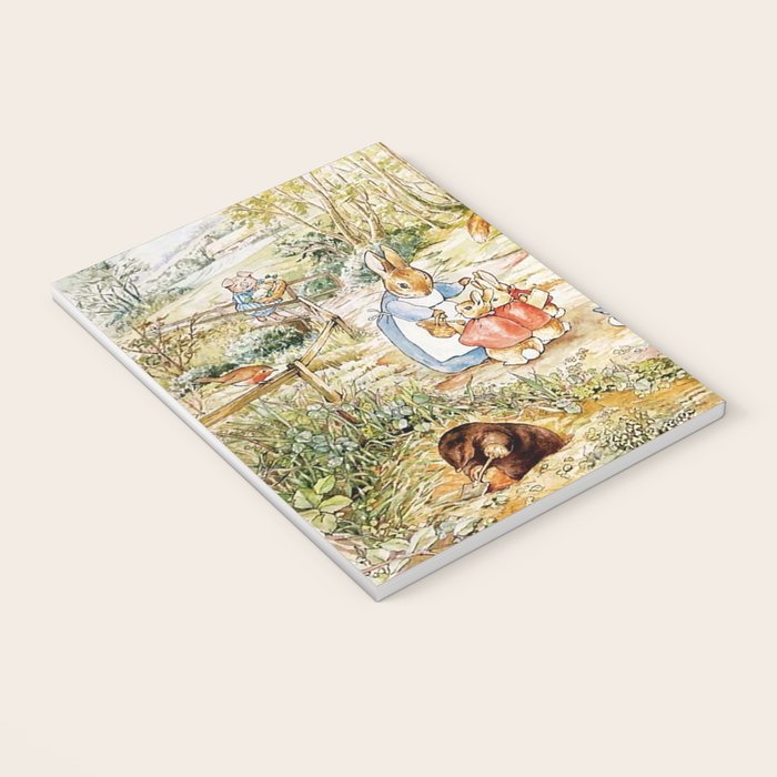 Peter Rabbitâs Neighbourhood by Beatrix Potter Notebook Gallery Image 3