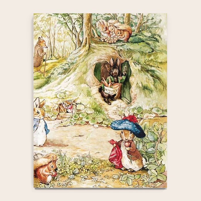 Peter Rabbitâs Neighbourhood by Beatrix Potter Notebook Gallery Image 4