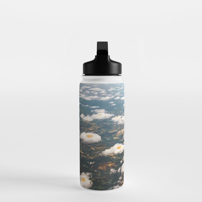 Eggy Clouds - Sunny side up clouds Water Bottle Gallery Image 3