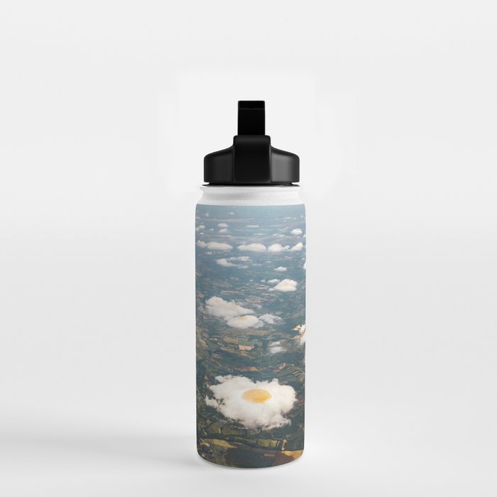 Eggy Clouds - Sunny side up clouds Water Bottle Gallery Image 2