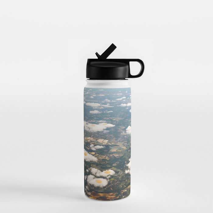 Eggy Clouds - Sunny side up clouds Water Bottle Gallery Image 1