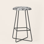Black and White Modern Comic Book Superhero Pattern Color Colour Cartoon Lichtenstein Pop Art Stool Gallery Image 1