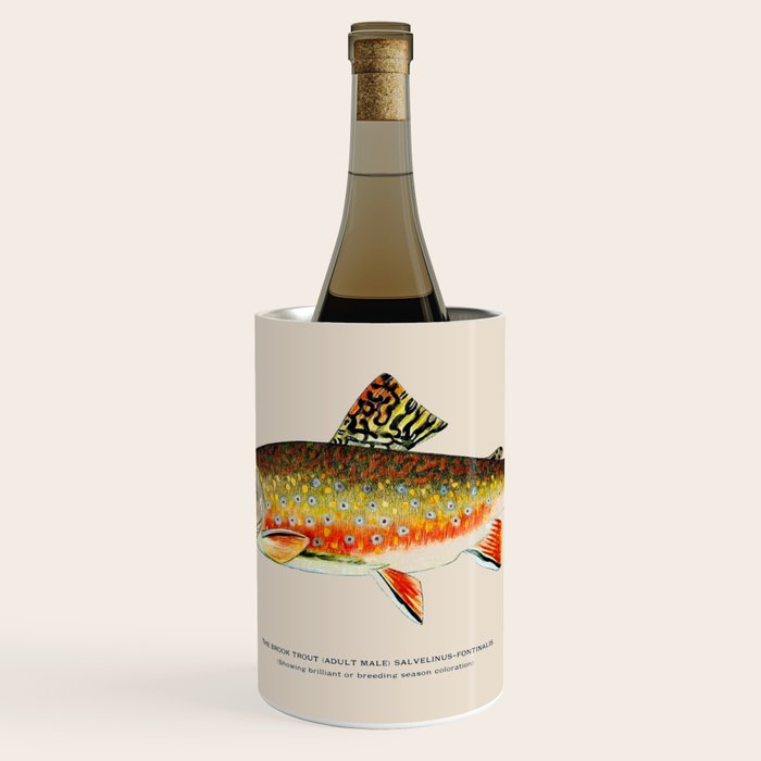 Brook Trout Wine Chiller Gallery Image 1