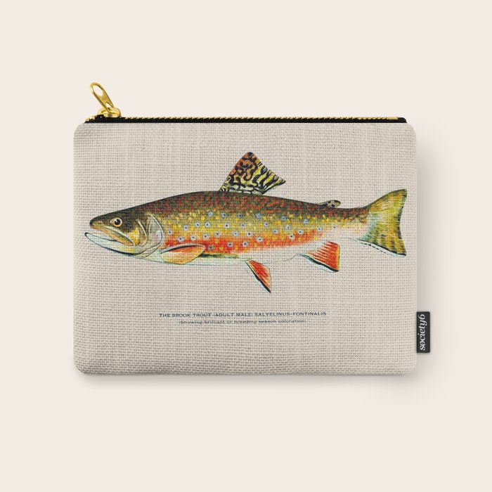 Brook Trout Carry All Pouch Gallery Image 1
