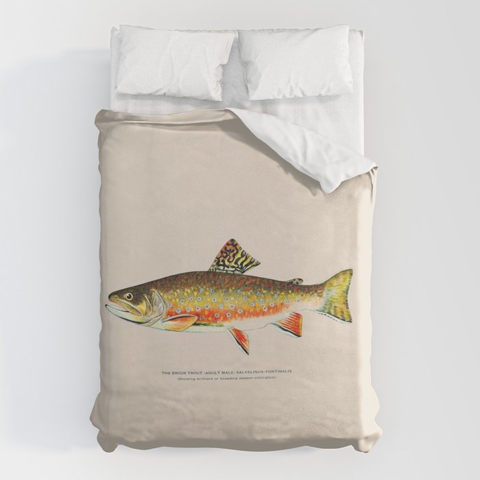 Brook Trout Duvet Cover Gallery Image 6