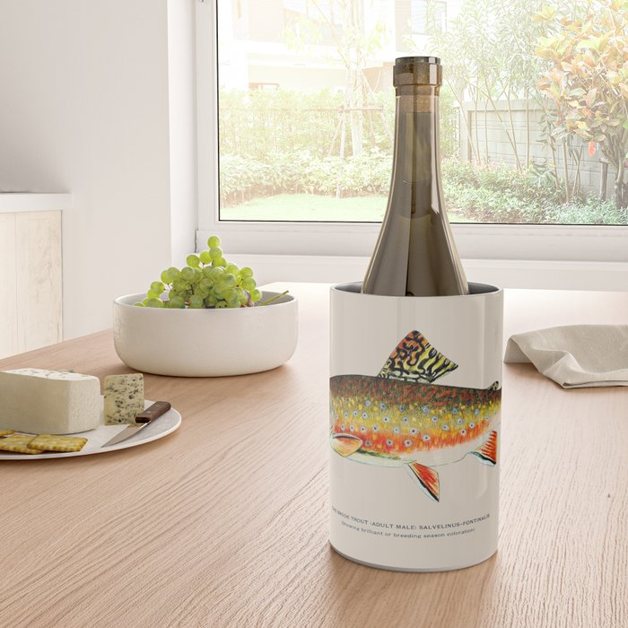 Brook Trout Wine Chiller Gallery Image 4