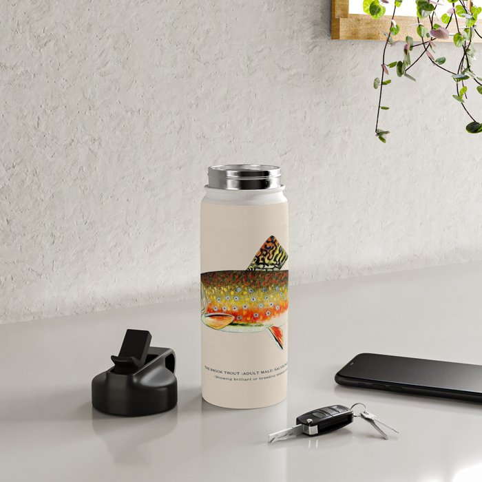 Brook Trout Water Bottle Gallery Image 4
