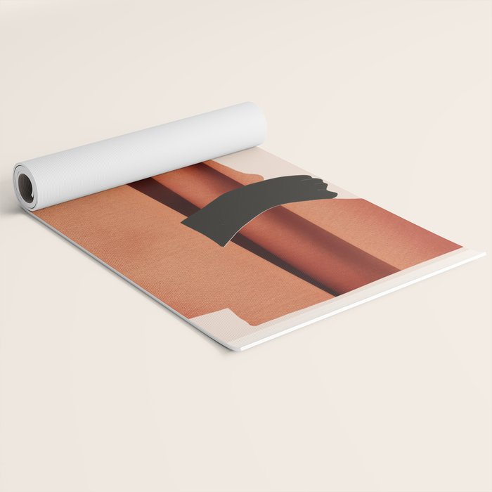 Abstract Art /Minimal Girl  5 Yoga Mat Gallery Image 2