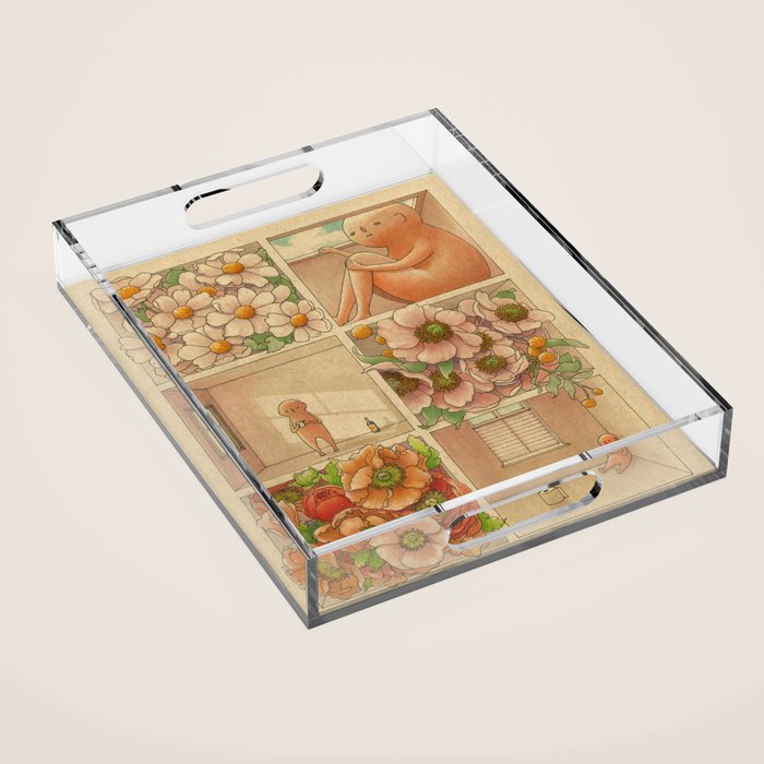 Spring Acrylic Tray Gallery Image 1