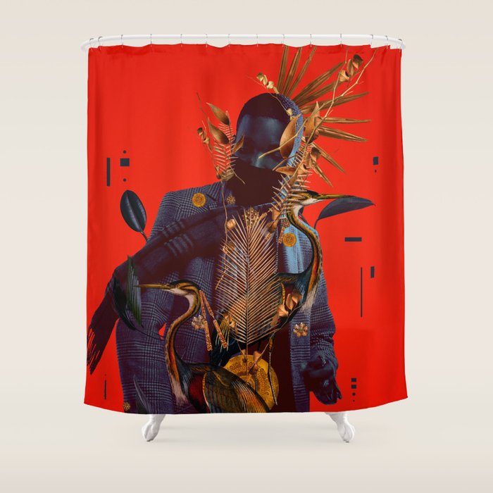 Midnight Jazz in New Orleans V Shower Curtain Gallery Image 1