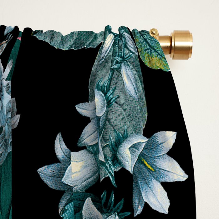 Floral and Flemingo II Pattern Window Curtain Gallery Image 2