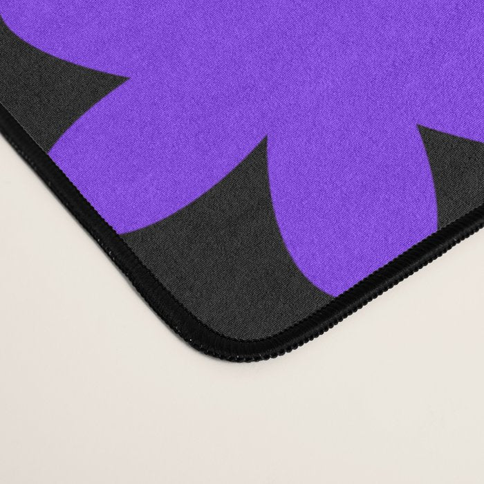Colorful fun abstract star shape pattern Desk Mat Gallery Image 4