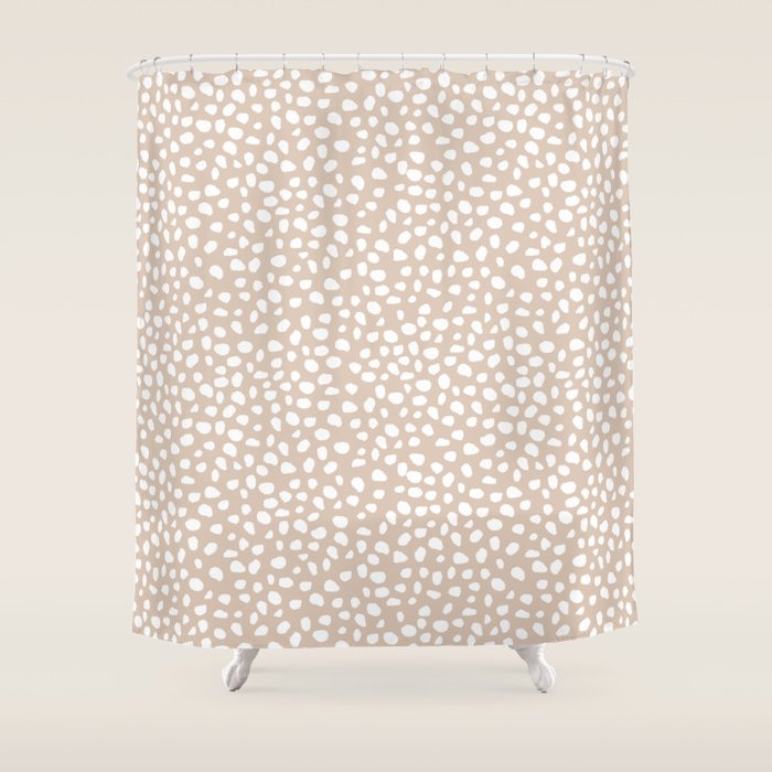 Jaguar | Neutral Shower Curtain Gallery Image 1