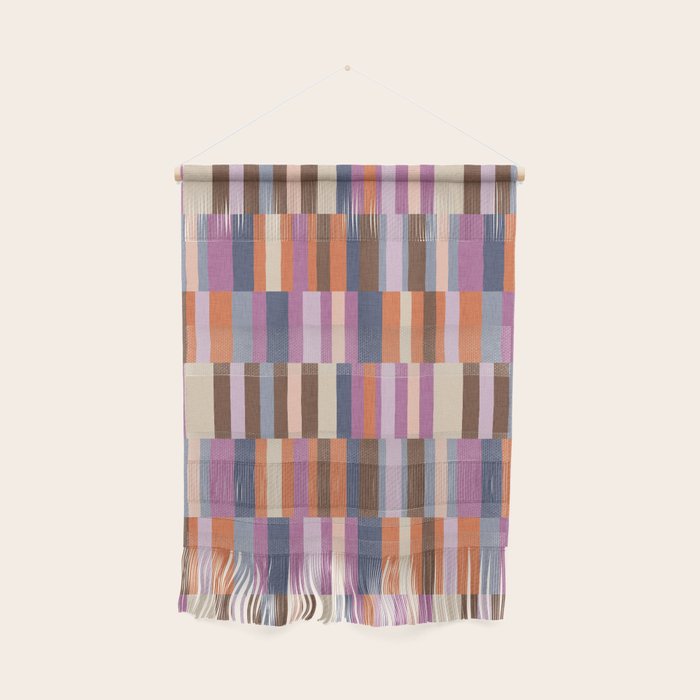 Color Block Stripes - Multi-color Wall Hanging Gallery Image 1