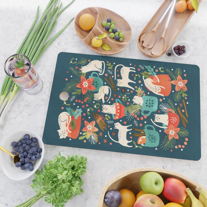 Spicy Kittens Cutting Board Gallery Image 2