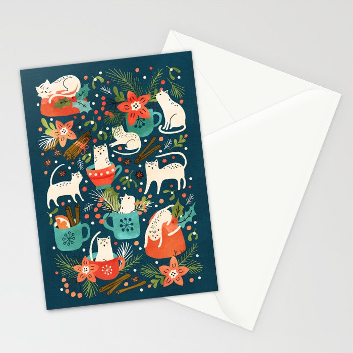 Spicy Kittens Stationery Card Gallery Image 2