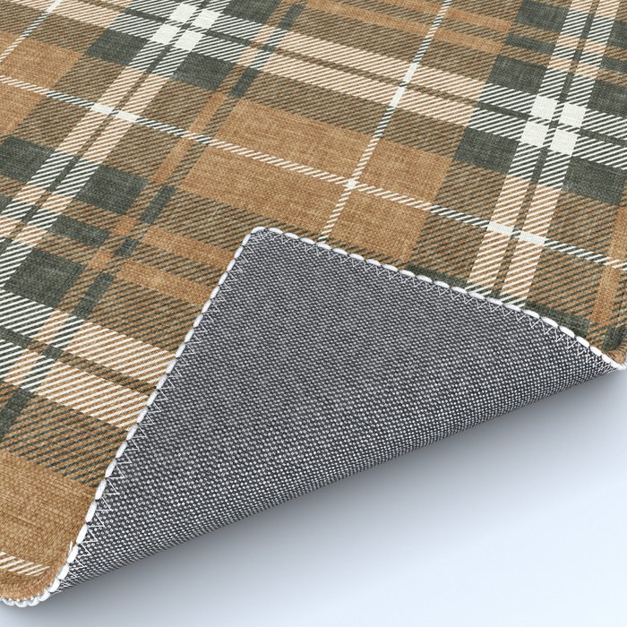 fall plaid - warm neutrals Rug Gallery Image 4