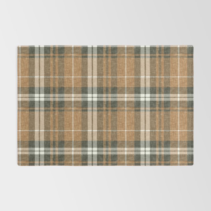 fall plaid - warm neutrals Rug Gallery Image 2