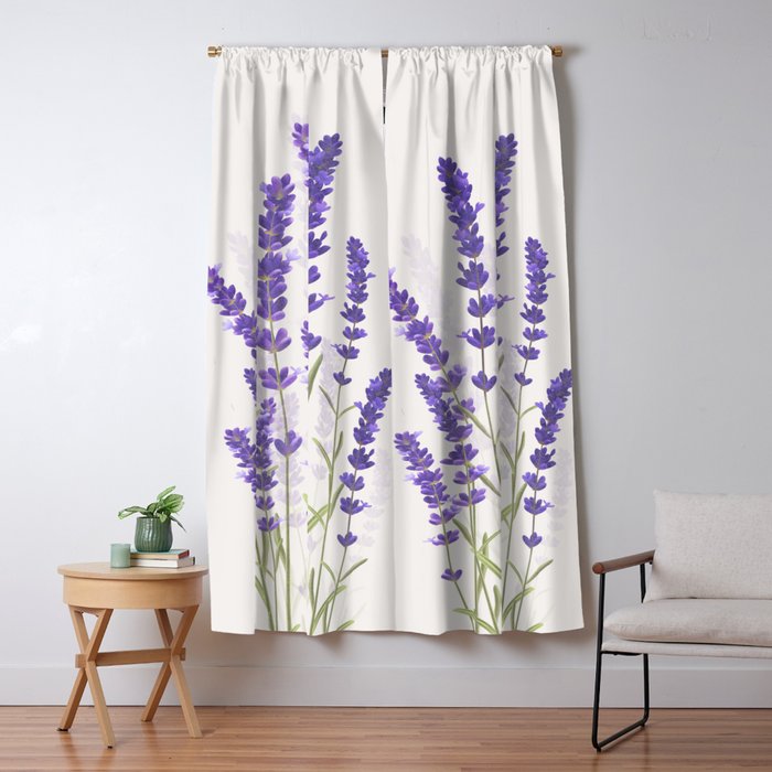 Lavender II Window Curtain Gallery Image 1
