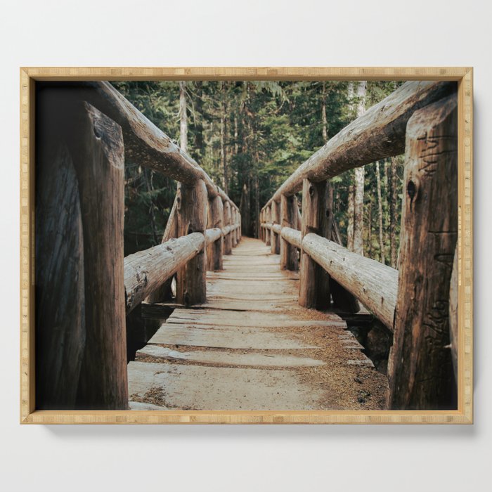 Trail Bridge II Serving Tray Gallery Image 1